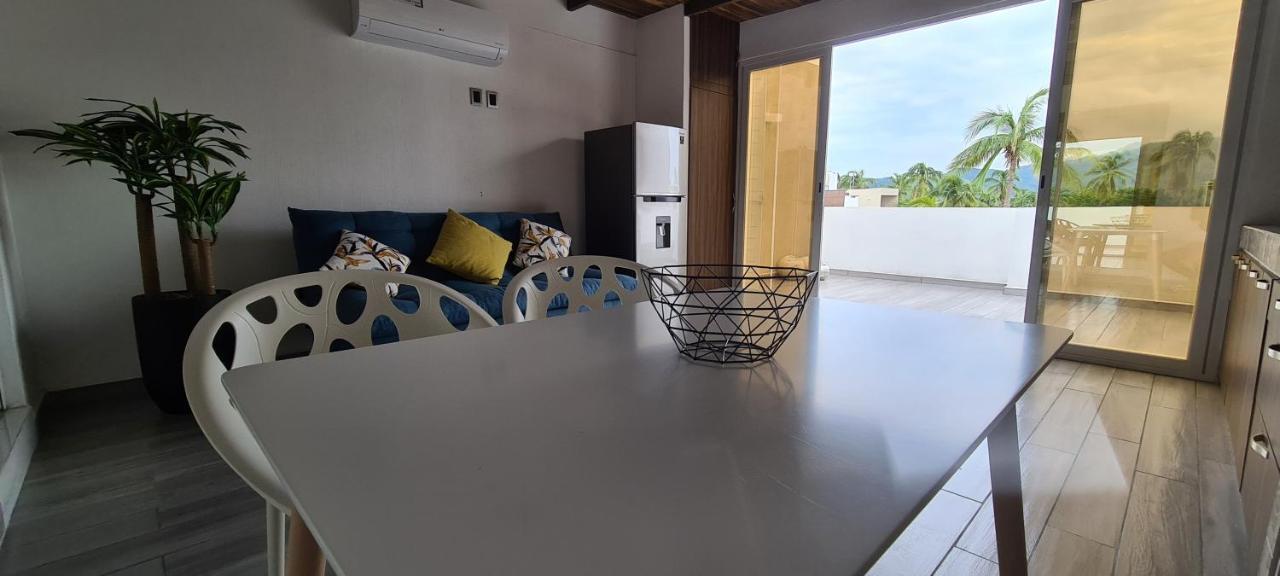 Апартаменти Moderno Depa Con Terraza Y Vista Extraordinaria Мансанільйо Екстер'єр фото