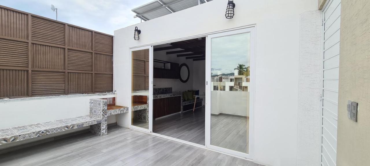 Апартаменти Moderno Depa Con Terraza Y Vista Extraordinaria Мансанільйо Екстер'єр фото